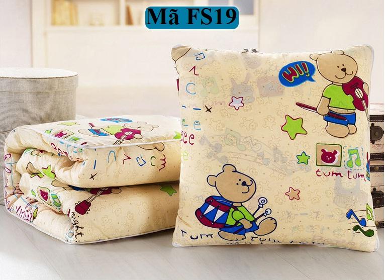 Bộ chăn gối 2 trong 1 HOẠT HÌNH
