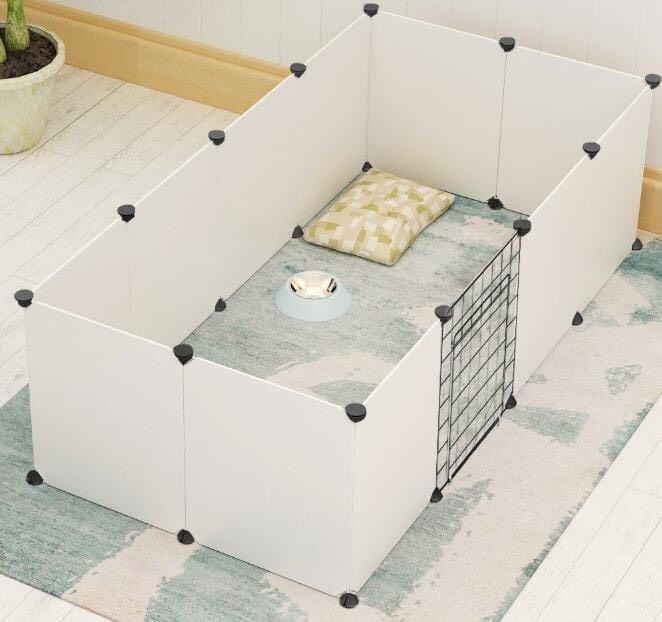 Lưới lắp ghép chuồng quây thú cưng có cửa