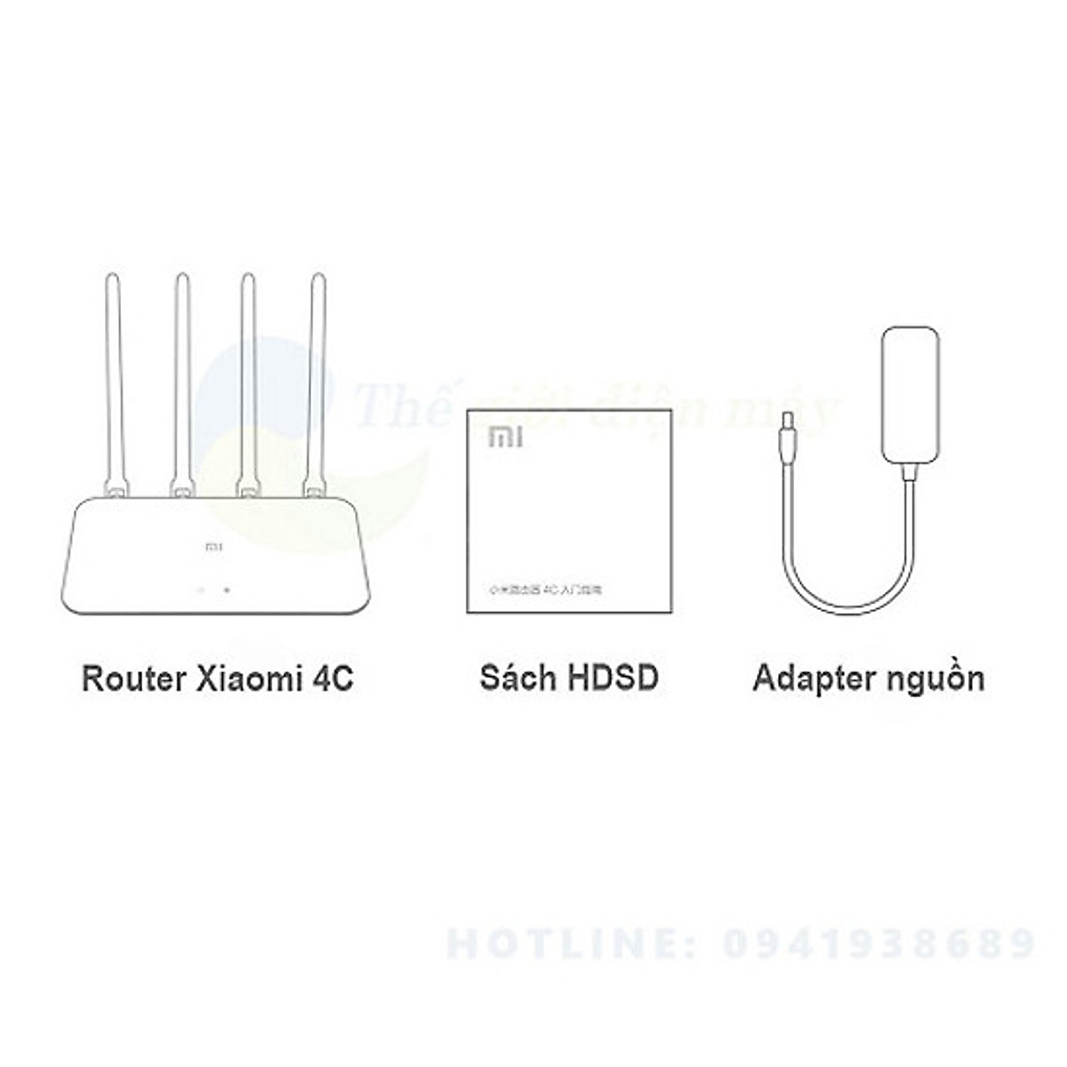 [HCM]Bộ Phát Wifi Xiaomi Router 4C Bản Tiếng Anh Quốc Tế - Hàng Nhập Khẩu