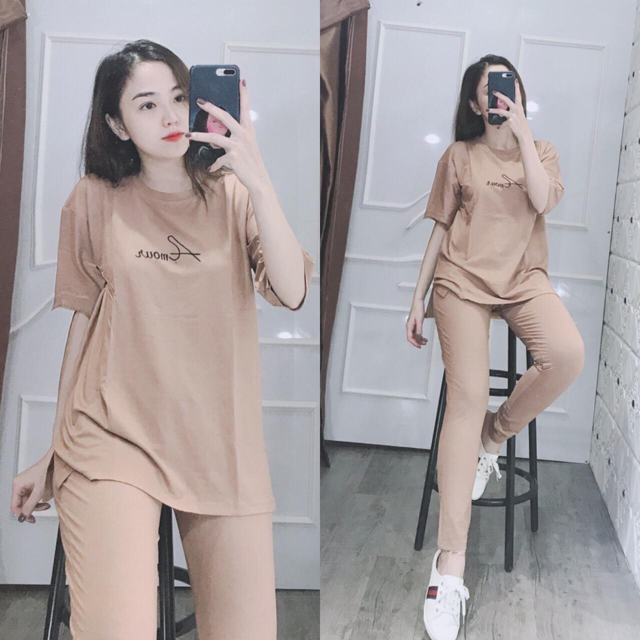 SET BỘ ĐỒ MẶC NHÀ HỌA TIẾT CỰC ĐẸP