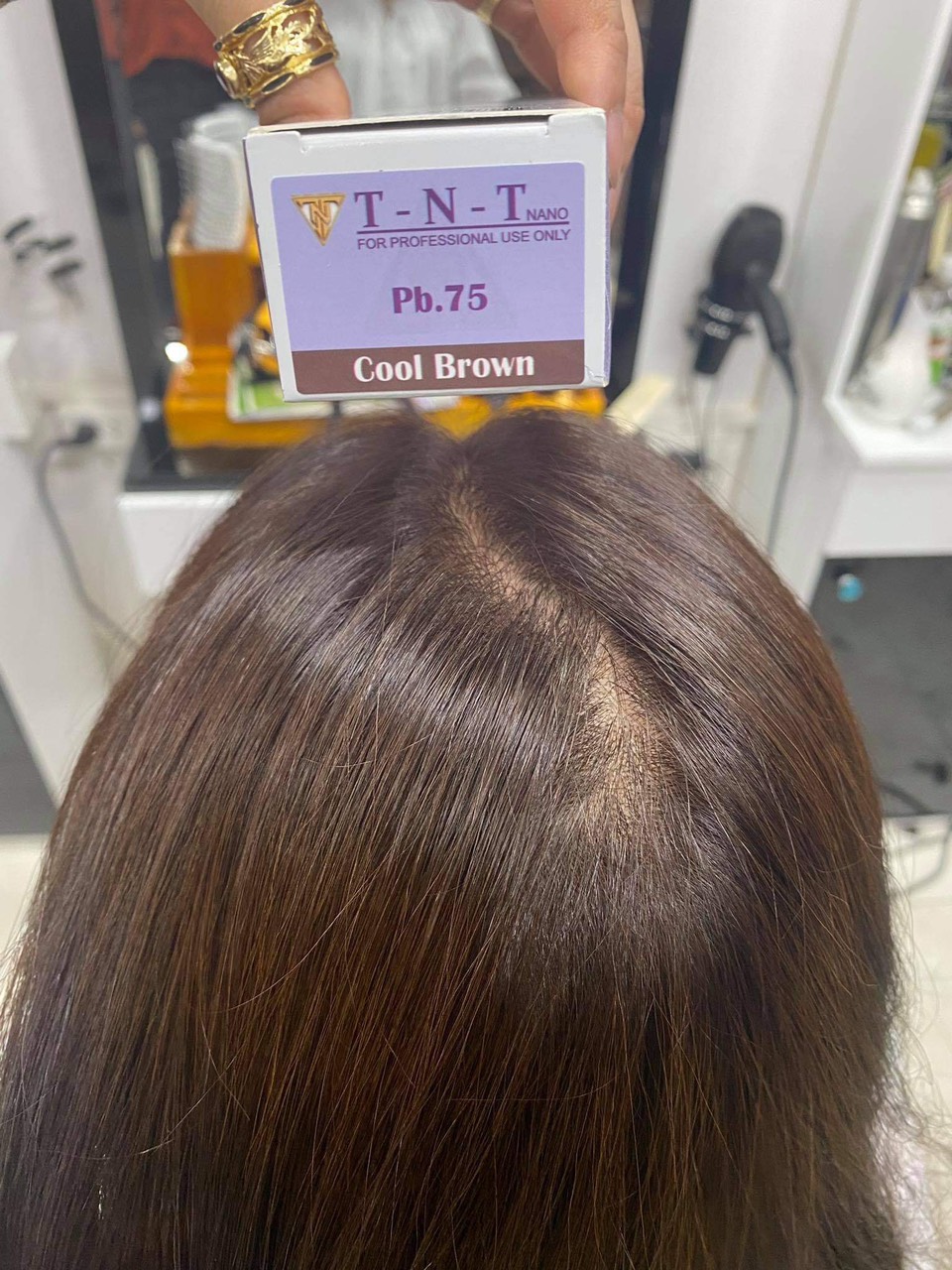 Màu Nhuộm Phủ Tóc Bạc TNT Collagen Plus 100ml