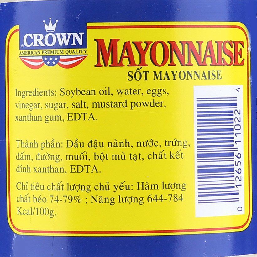 Sốt Mayyonaise 946ml - CROWN - [Bách Hóa Mẹ Hương]