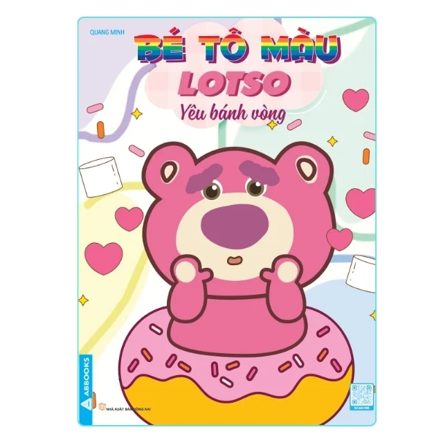 Bé tô màu: Đam mê cùng Lotso (Combo 4 cuốn)