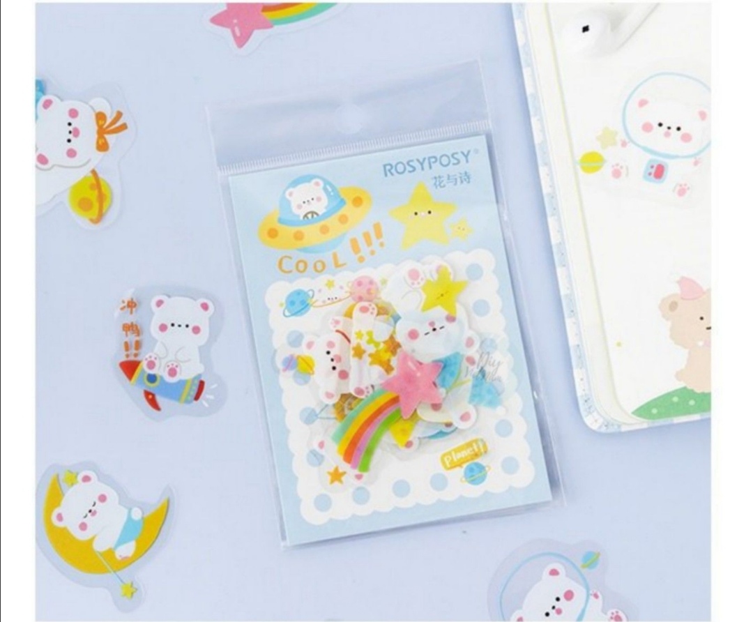 [HCM]GÓI STICKER ROSY POSY