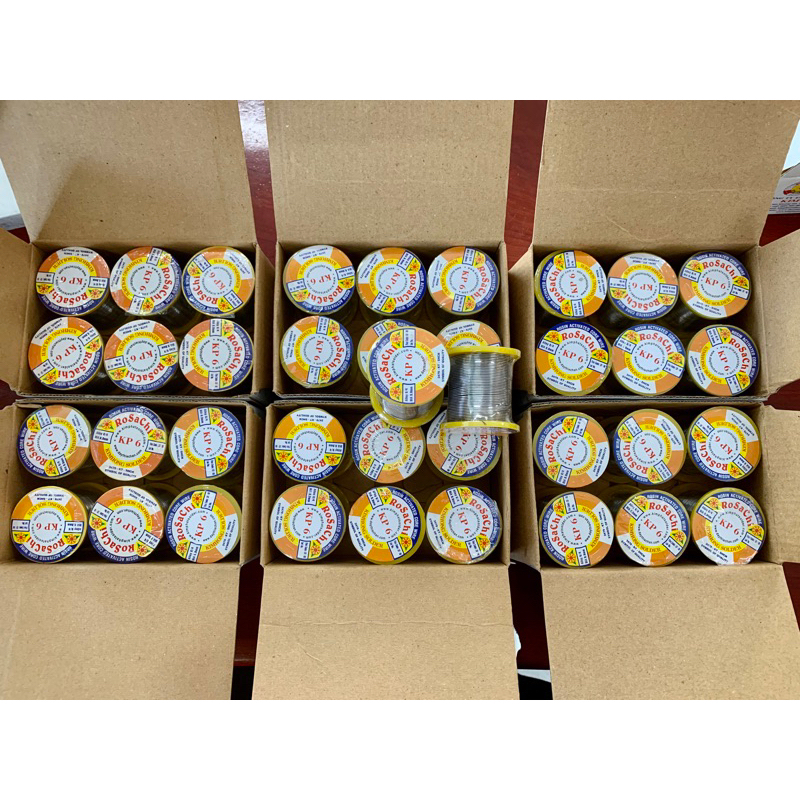 Cuộn chì hàn thiếc hàn lớn Rosachi Kim Phát 100G