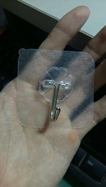 Combo 20 móc dán tường chịu lực 6x6cm