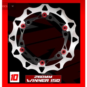 ĐĨA THẮNG DĨA PHANH KINGSPEED 256 MM WINNER 150  MS-10 / MS-28
