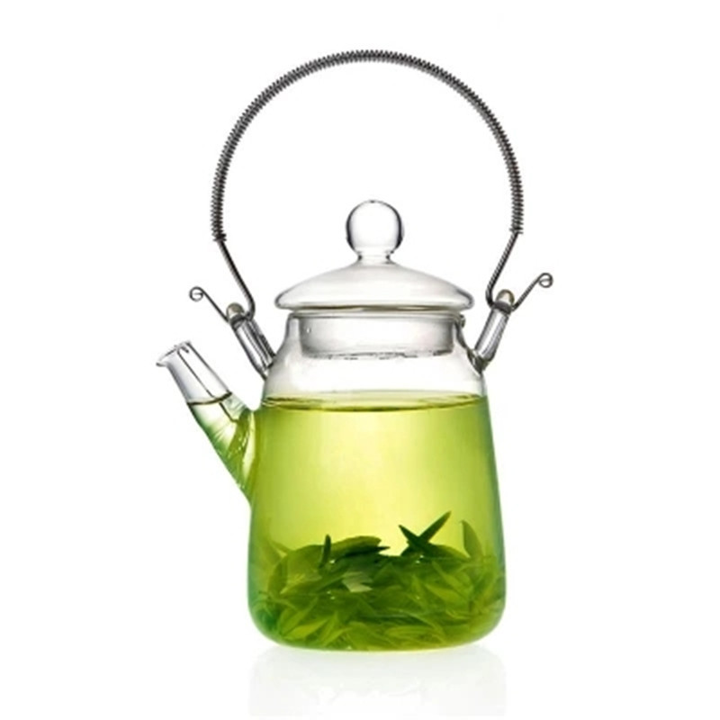 Ấm Thủy Tinh Pha Trà có lưới lọc inox 304 (500 ml)