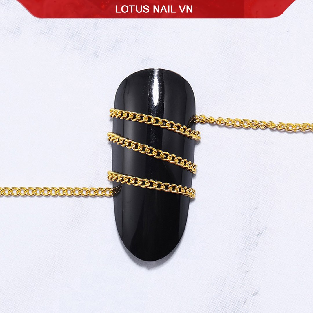 Xích nail, xích trang trí móng nhiều màu
