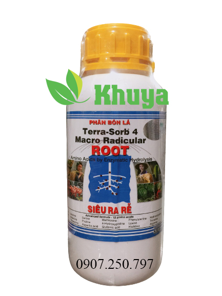 Phân bón terra sorb 4 root siêu ra rễ 500ml