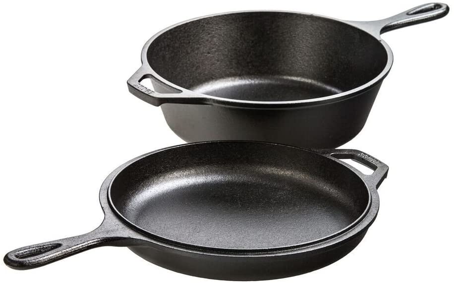 Lodge - Bộ nồi chảo gang - 26cm