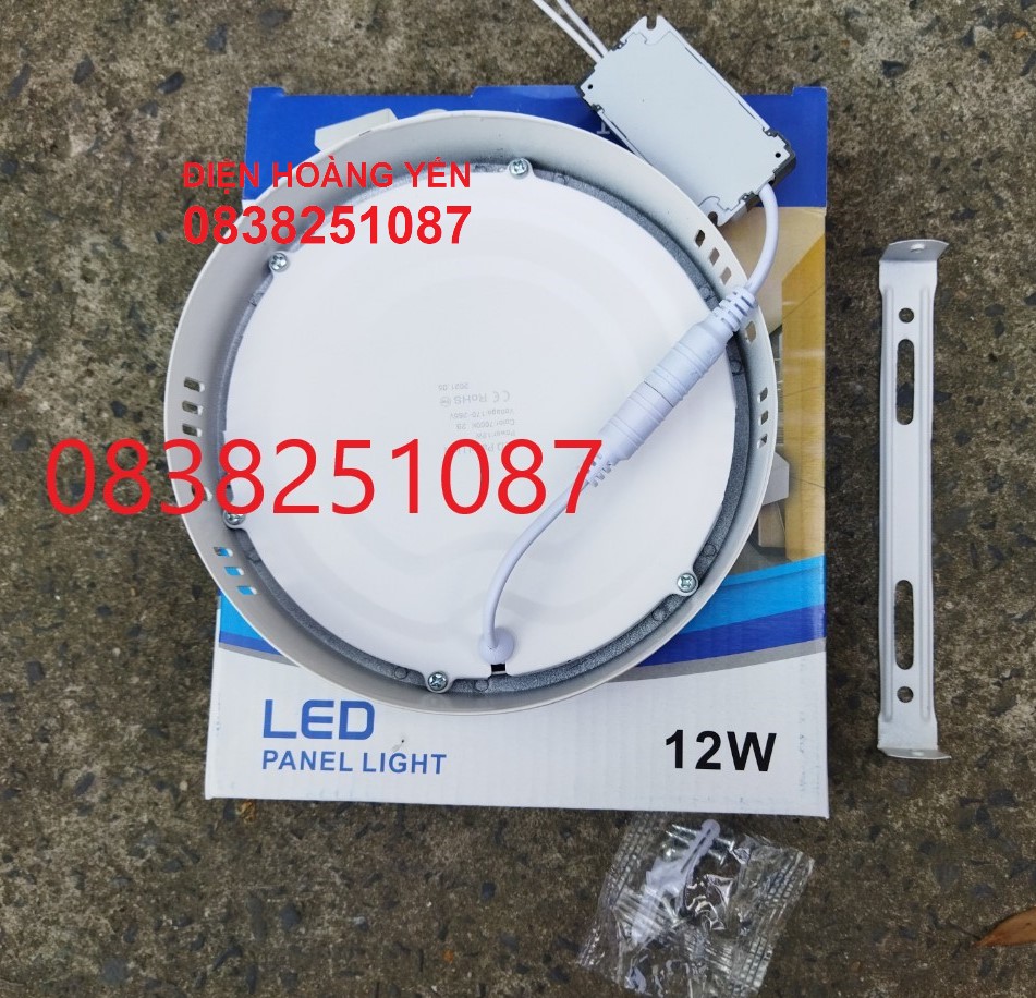 Đèn LED ốp trần nổi tròn 12W đường kính 16cm