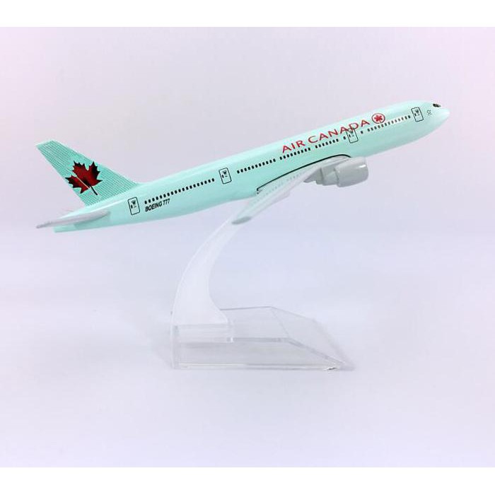 Mô hình máy bay Canada 16cm+ đế trưng bày