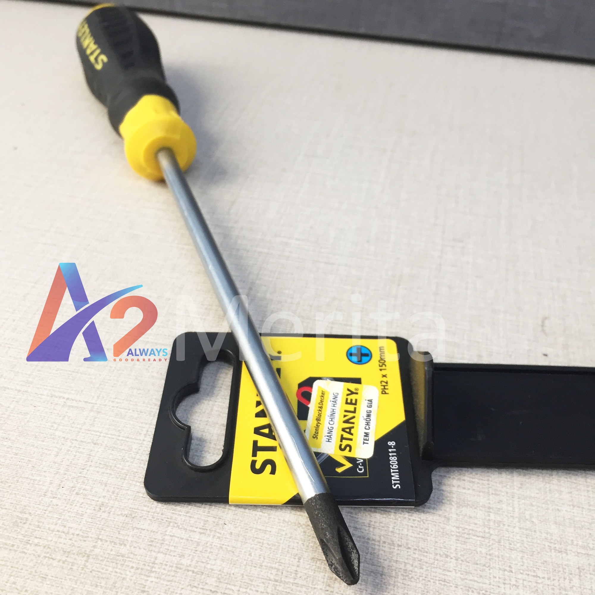 Tua vít bake (+) PH2x150mm có từ Stanley STMT608011-8