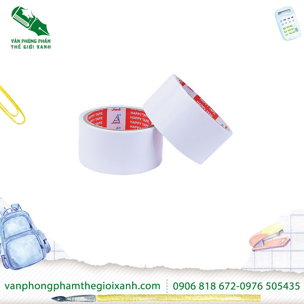 BĂNG KEO 2 MẶT 5F 9YARD (CUỘN)