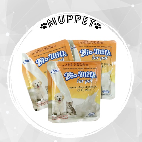 Sữa bio dành cho chó mèo gói 100gr