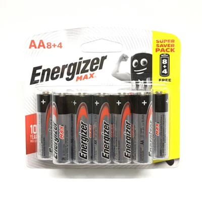 Pin AA Energizer max vỉ 12 viên chính hãng