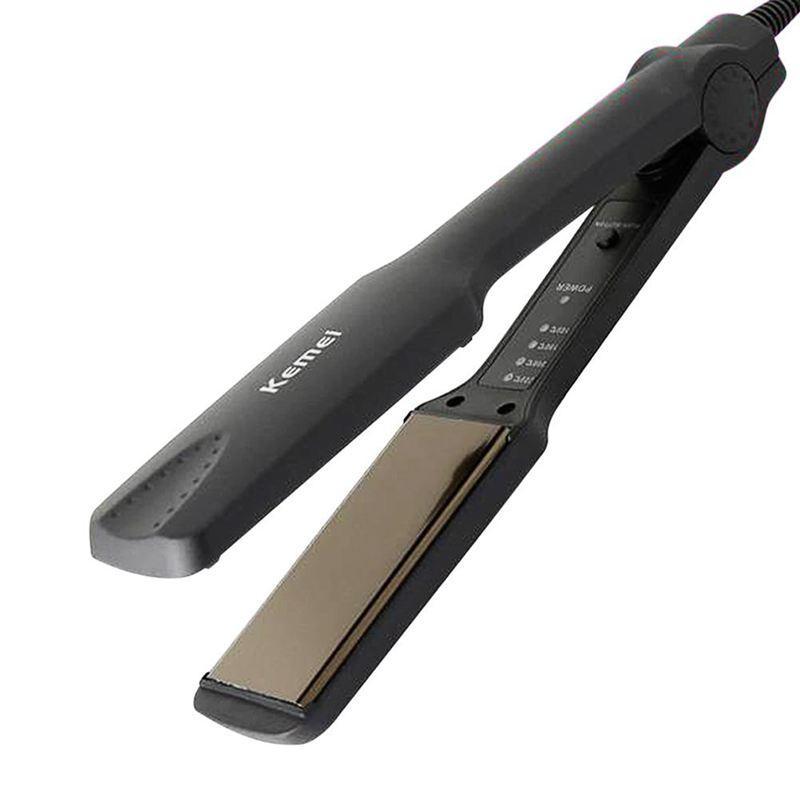 Kemei Professional Hair Straightener Styling Tools Hair Curling Boards Curling Flat Straightening cao cấp