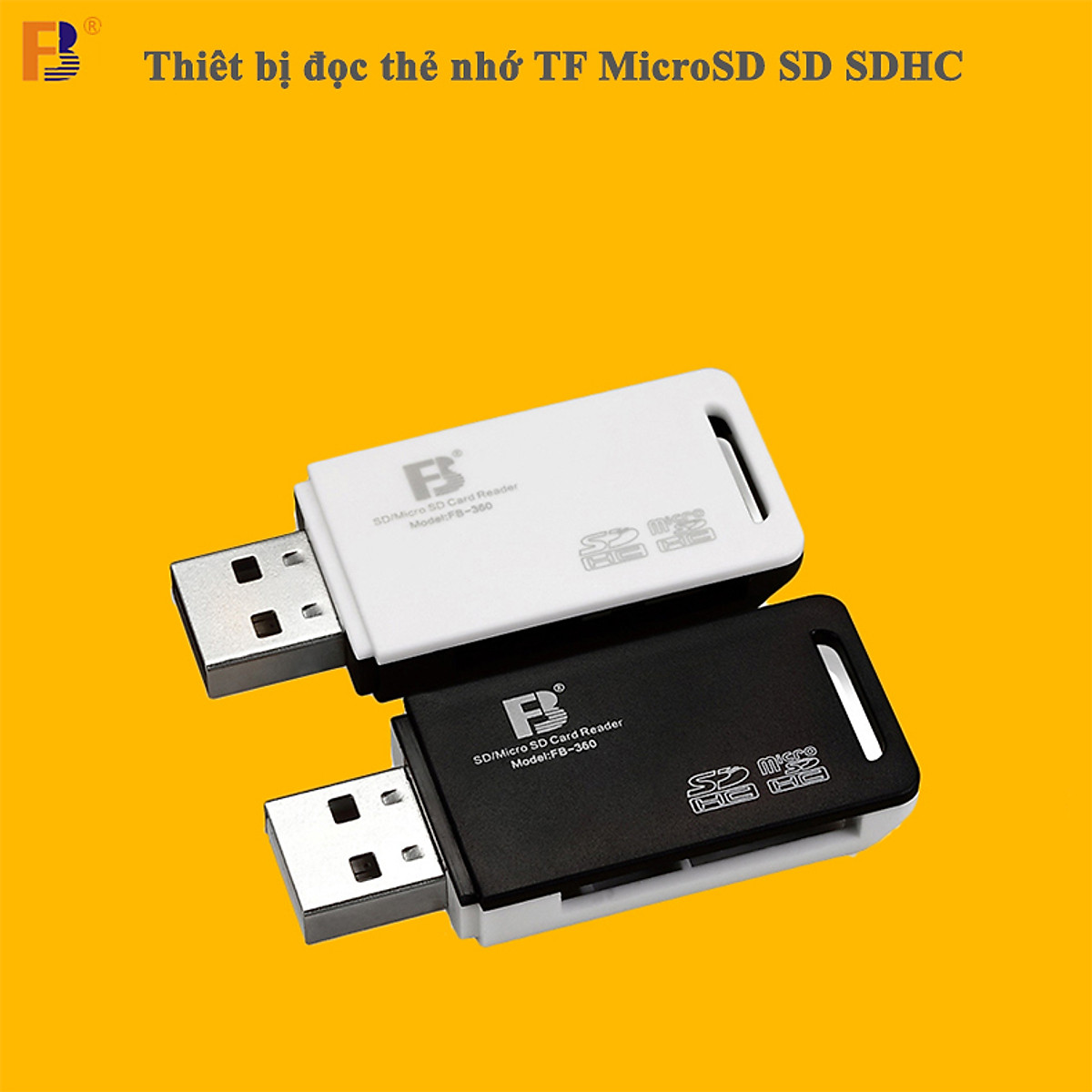 [HCM]Đầu Đọc Thẻ Nhớ Đa Năng FB-360 Cho Micro SD SDHC TF