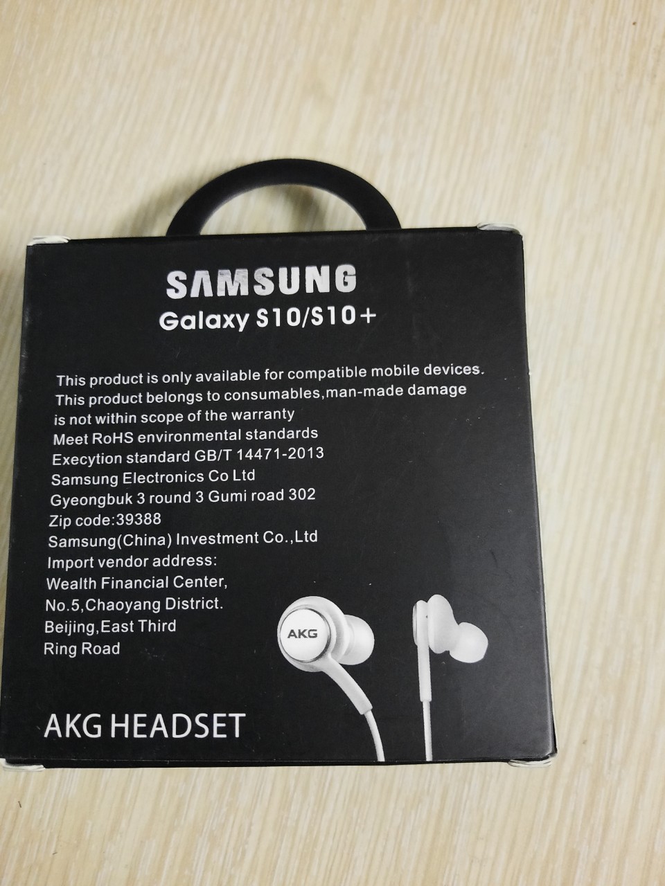[BẢO HÀNH 12 THÁNG]Tai Nghe Dành Cho Samsung Galaxy S10 - S10 Plus AKG