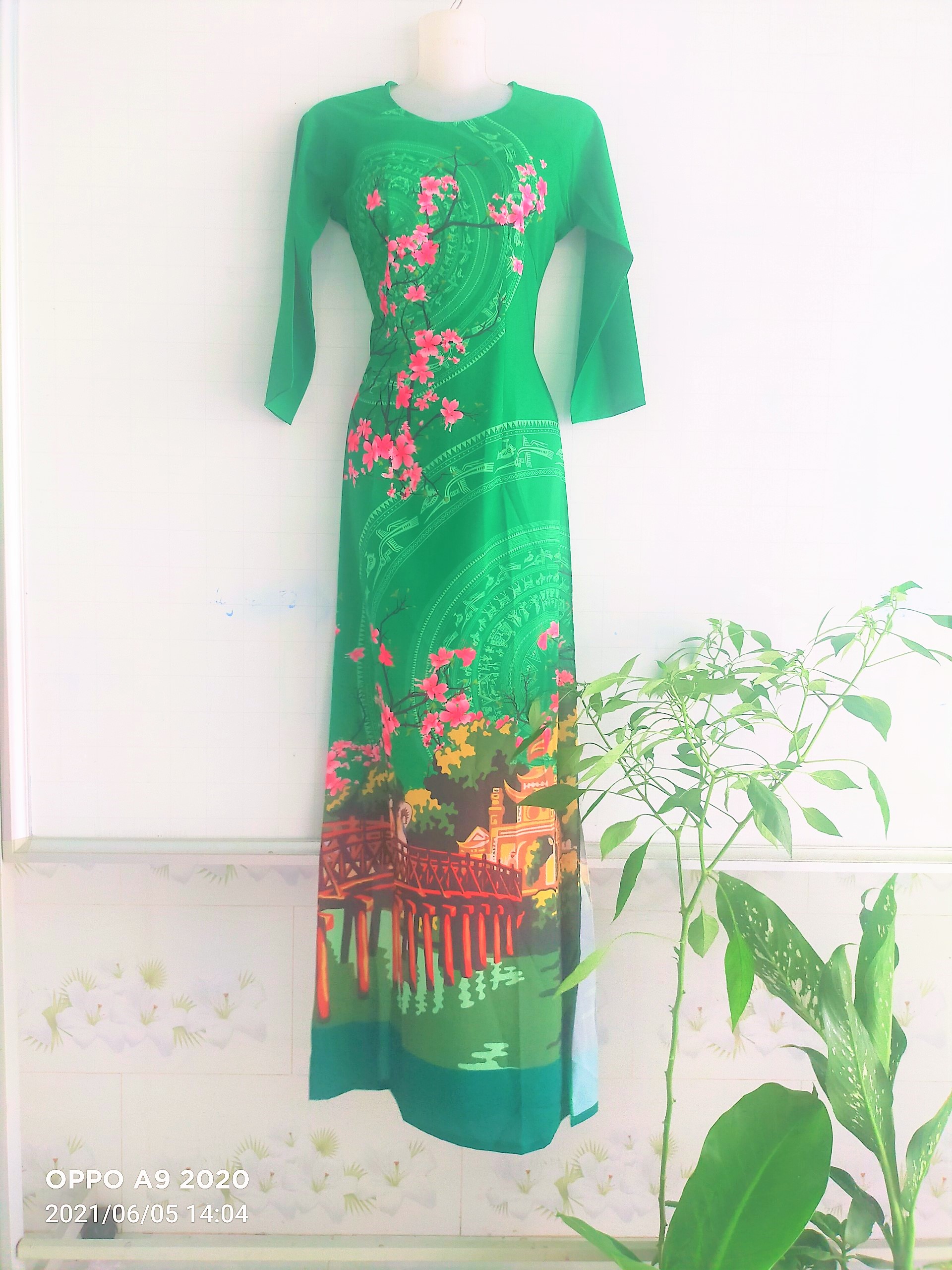 ÁO DÀO TRUYỀN THỐNG (CẢ BỘ) AD06