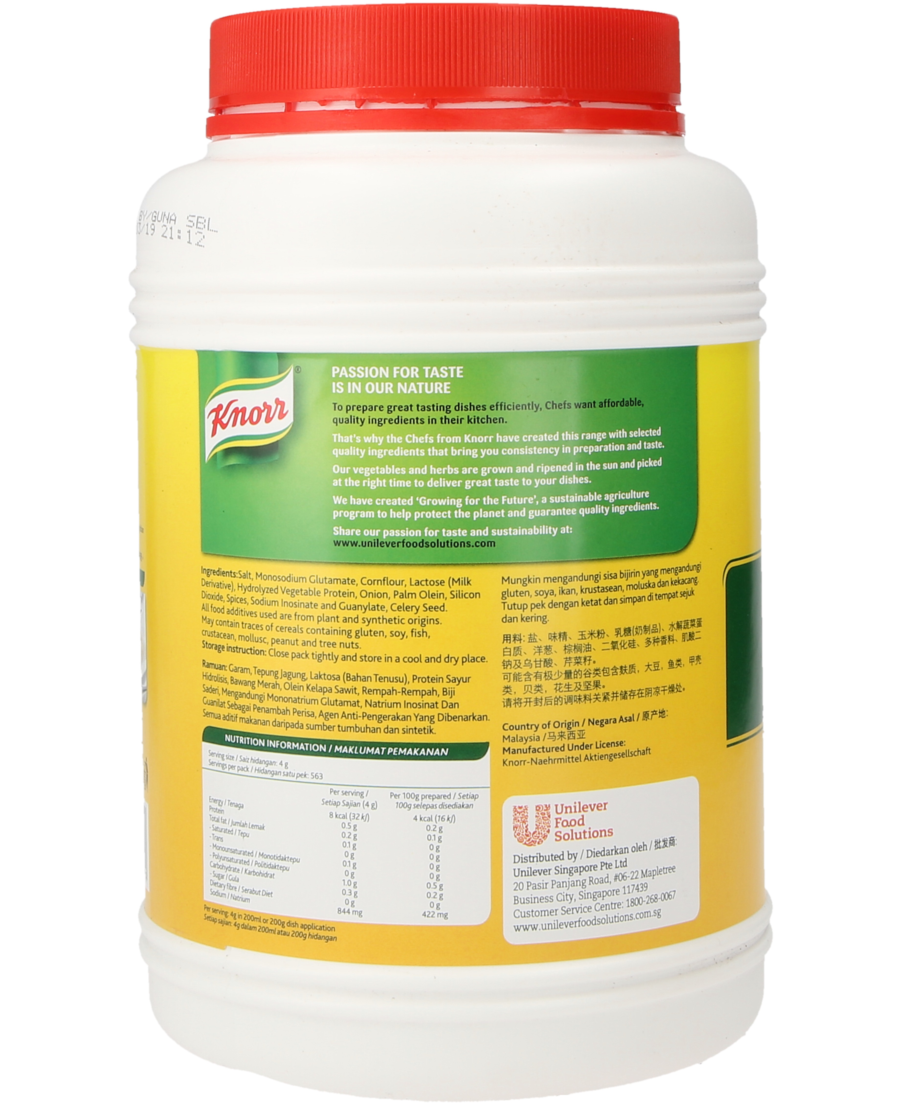 Bột Nêm Knorr Aromat Seasoning Powder 2.25kg