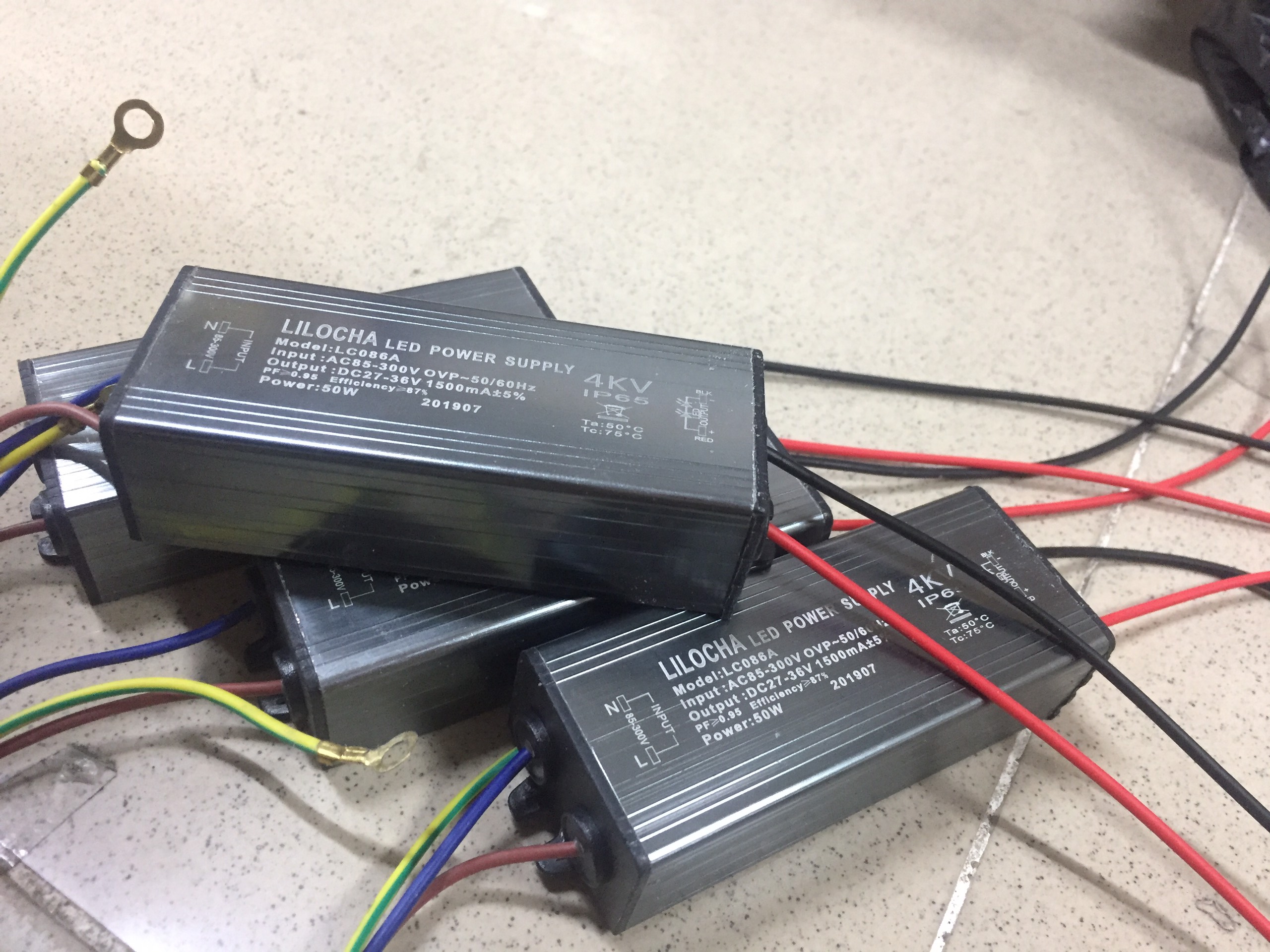 Combo 20 bộ nguồn lilocha 50w cho lắp ráp đèn LED