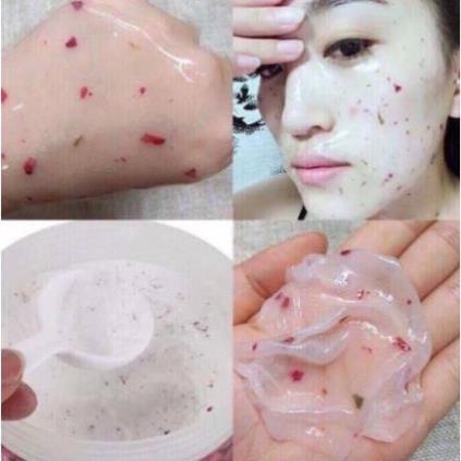 500gr Mặt nạ collagen hoa hồng handmade