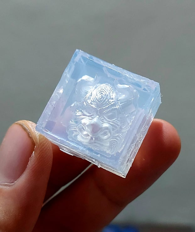 [HCM]Khuôn silicon keycap clone bò bull v2 trong suốt.