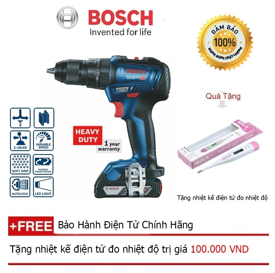 Máy khoan pin Bosch GSB 18V-50