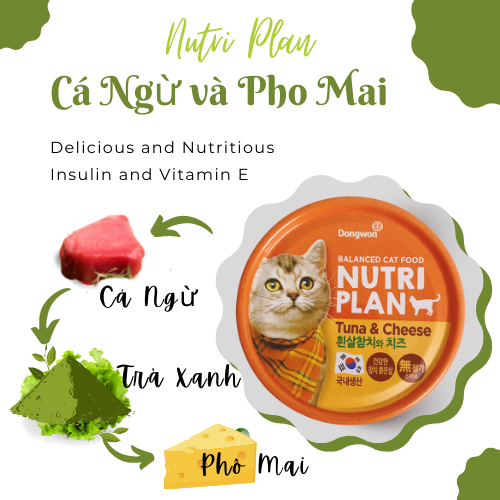 Pate Nutriplan cho mèo 160g