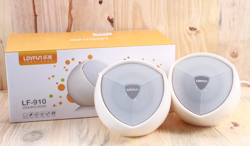 Loa máy tính Loyfun 910 2.0 Trắng