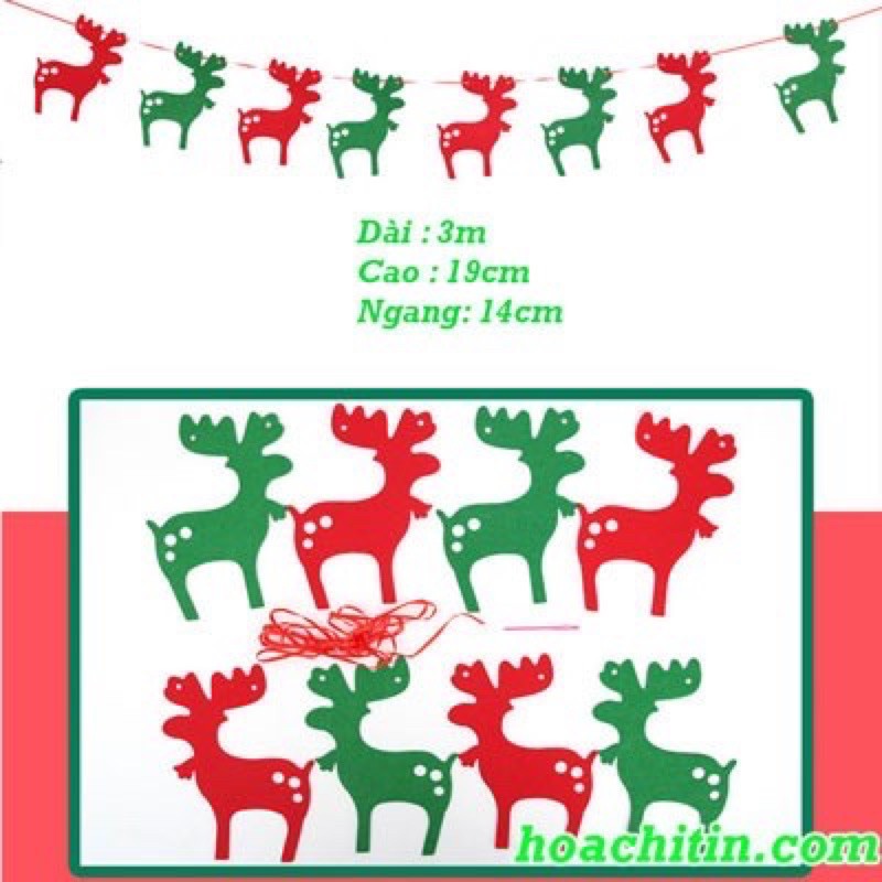 Dây Treo Noel Trang Trí Noel