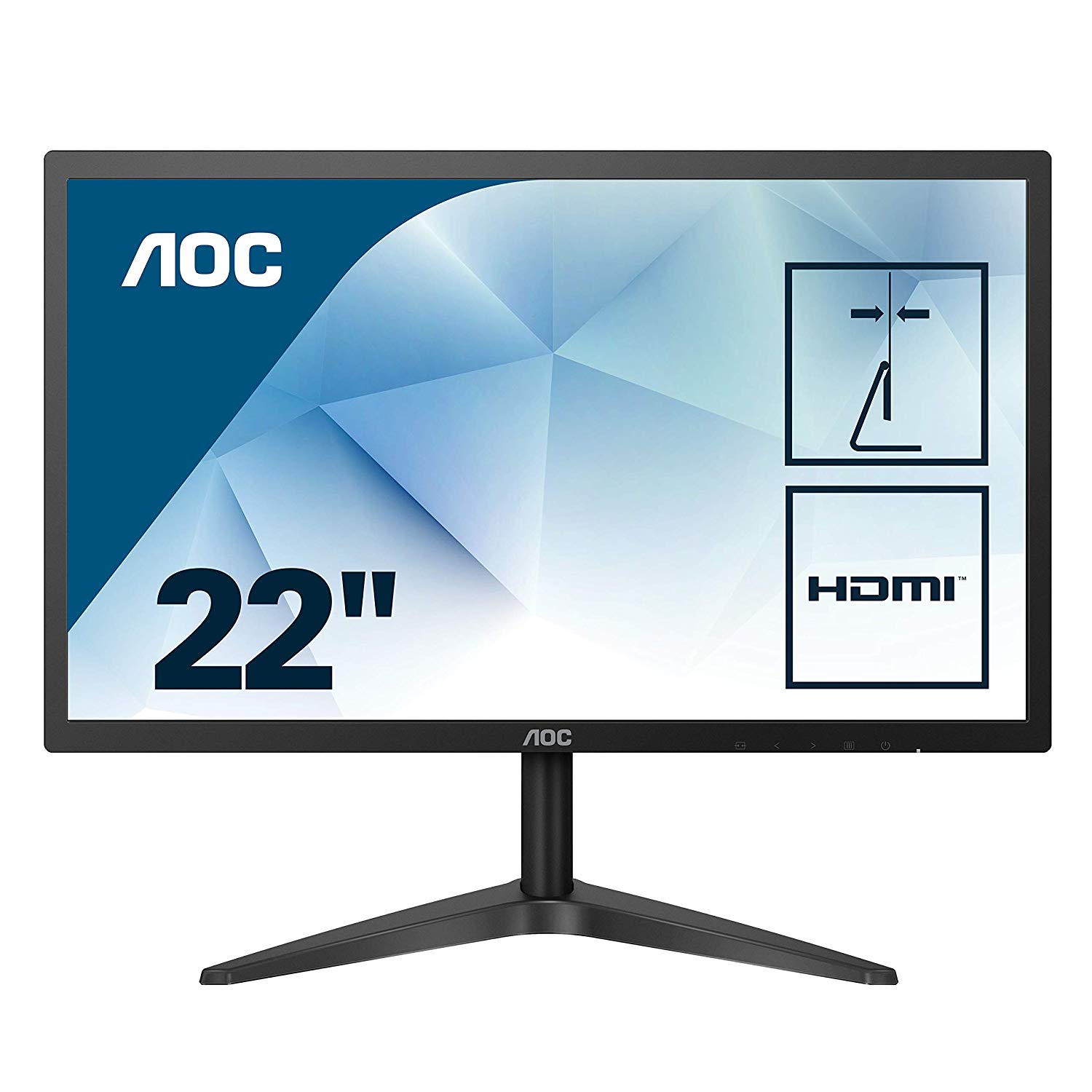 LCD 21.5" AOC 22B1XHS Chính Hãng (IPS -Hdmi Vga).