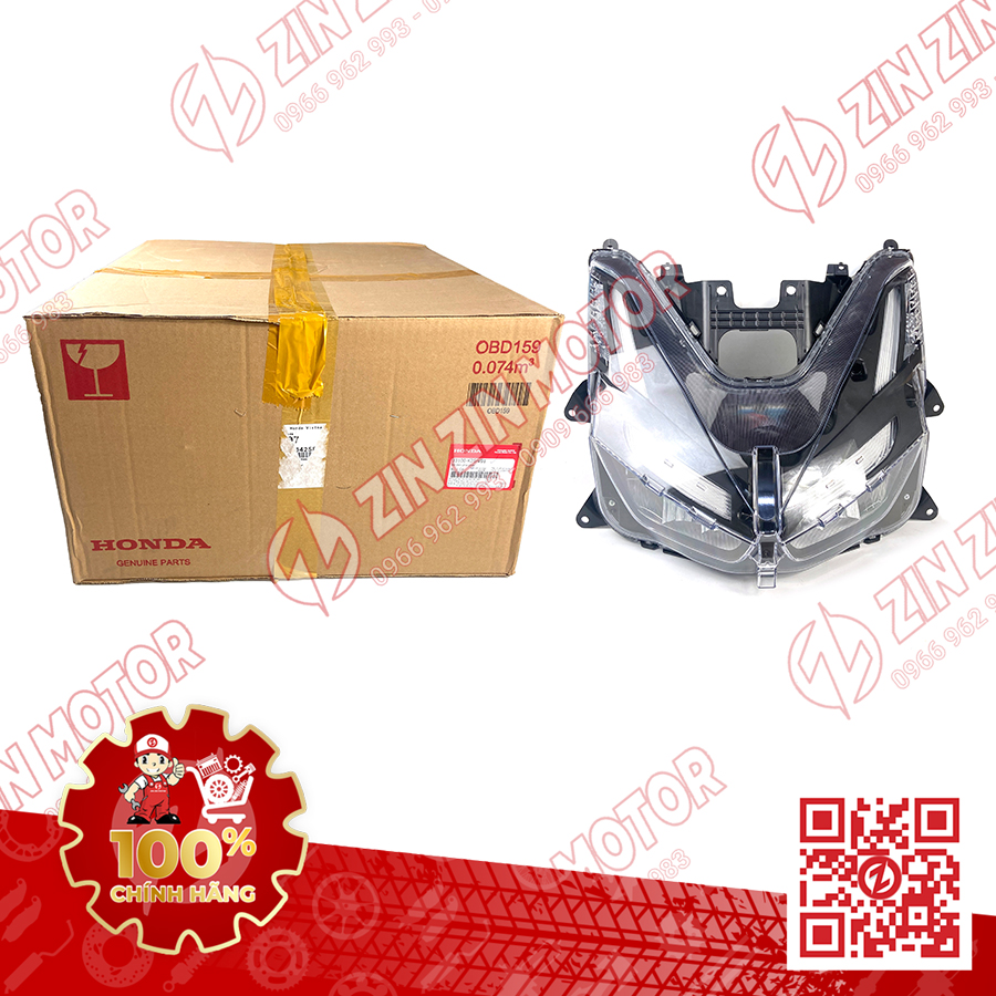 Chóa đèn pha trước vario 160, click 160 33100-k2s-v01, 33100k2sn01 chính hãng