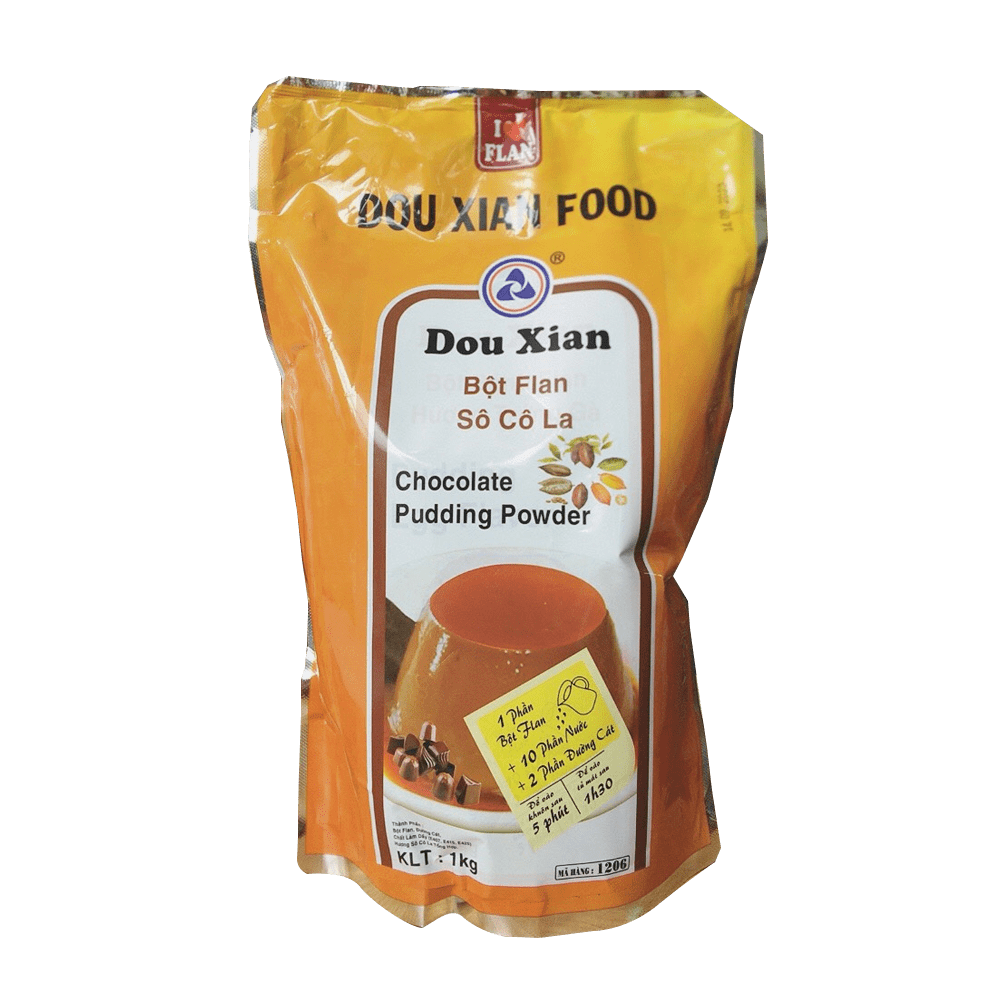 Bột Pudding Douxian 1KG ( Nhiều Vị )