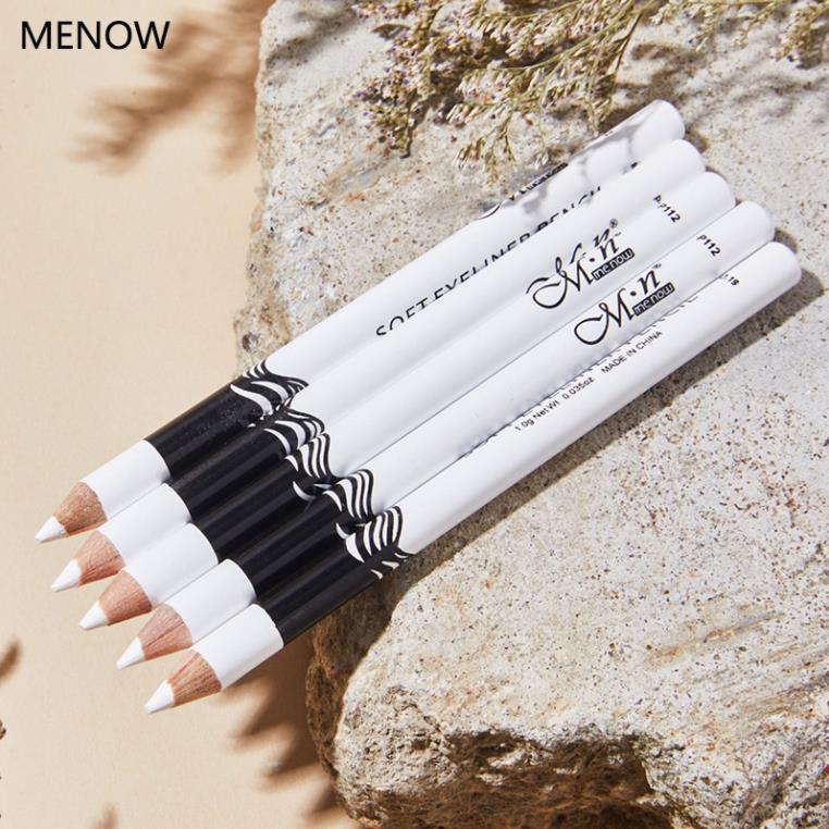 Chì Kẻ mắt viền trắng Menow mềm mịn NO.19