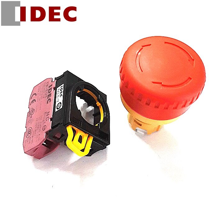 Nút ấn dừng khẩn phi 22 idec  YW1B-V4E11R TBD144