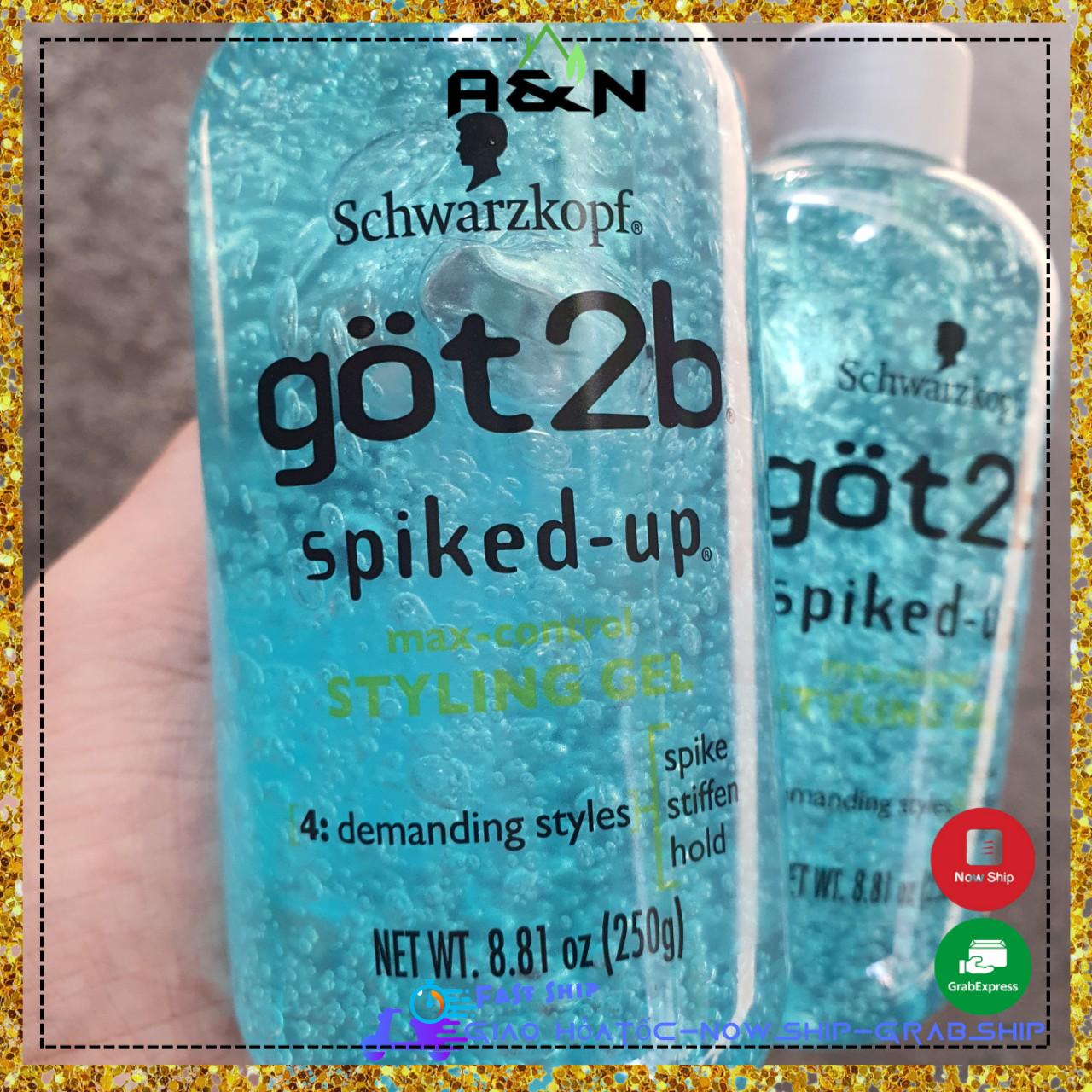 Gel tạo kiểu tóc Got2b Spiked Up max control - hàng mỹ