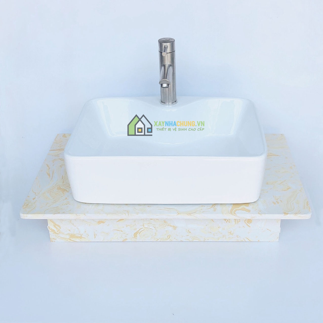 Bàn đá lavabo rửa mặt cao cấp