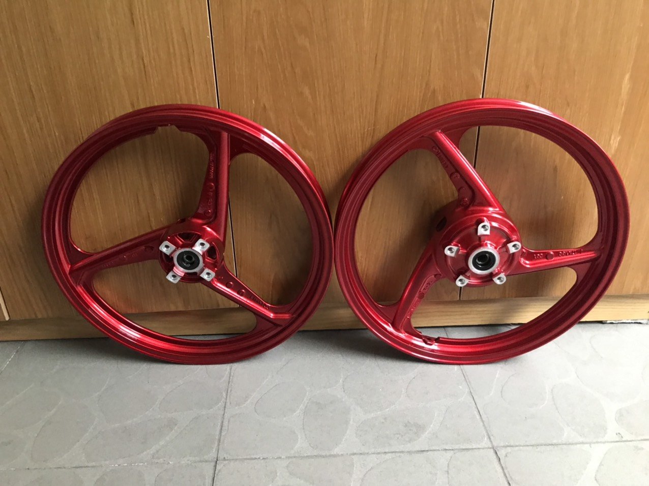 MÂM-VÀNH ĐÚC KIỂU 3 CÂY (3 ĐAO) YA GẮN CHUẨN EX 150, 155, MX KING...