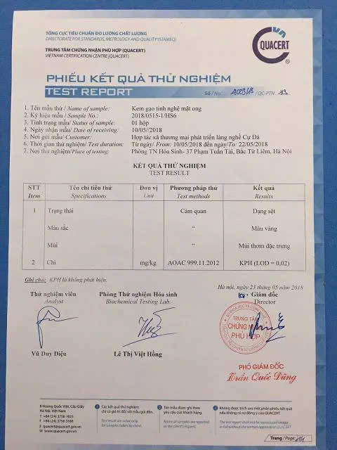 [Tặng CỌ-CHÉN-THÌA] Combo 2 Hũ Mặt Nạ Kem Gạo Tinh Nghệ Mật Ong Độc Mộc (Cam Kết Chính Hãng)