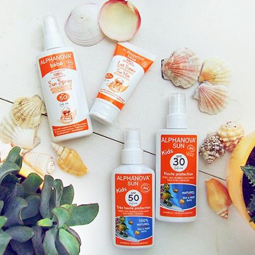 Kem chống nắng hữu cơ cho bé Alphanova SPF50 50ml