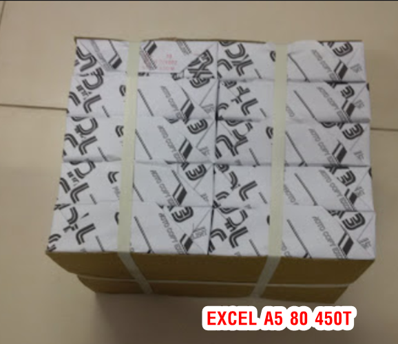 Giấy A5 Excel 80gsm 450 tờ nhập khẩu INDO