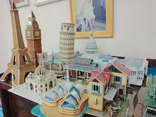 Mô hình giấy 3D CubicFun - Tháp nghiêng Pisa (C706h)