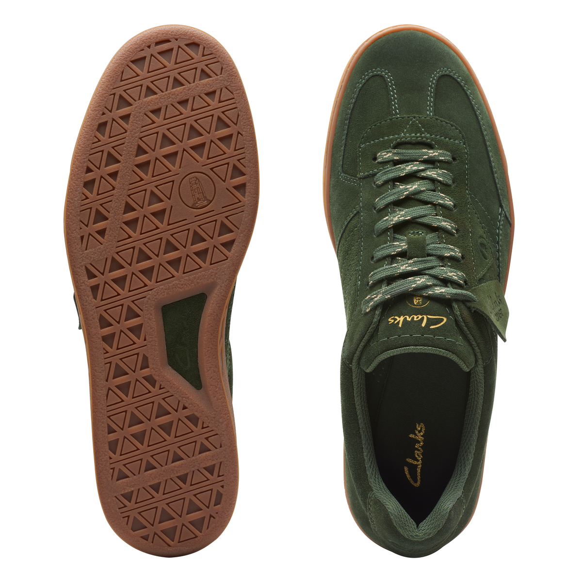 Giày Sneaker Da Lộn Nam Clarks - CraftRally Ace