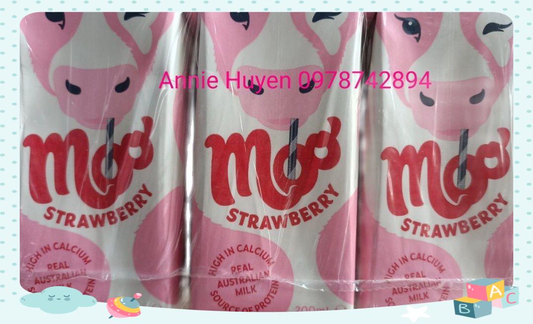 Sữa tươi DEVONDALE vị dâu thùng 24 hộp 200ml