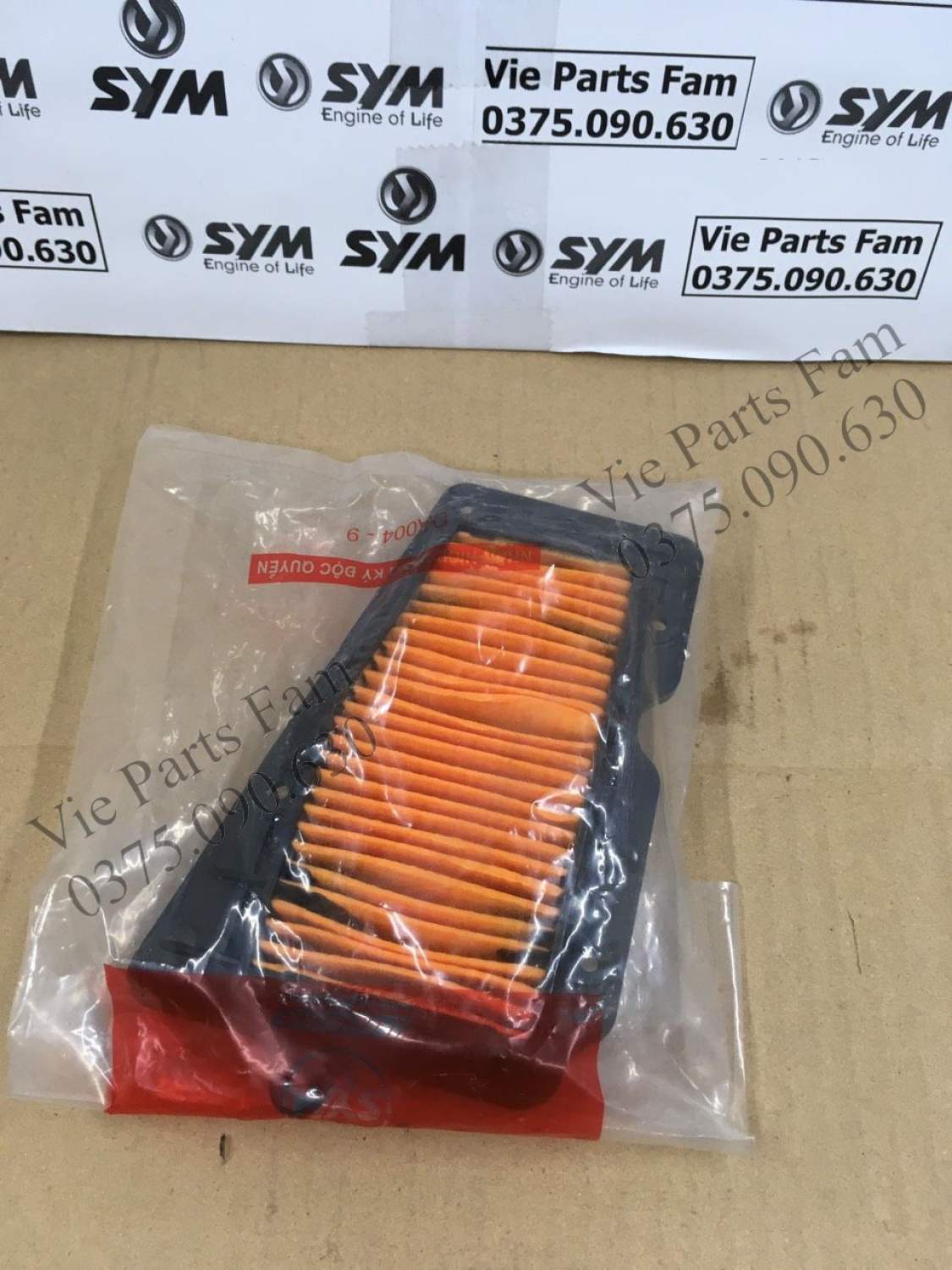 Lọc gió xe máy Shark Mini SYM, hàng din SYM mới 100%