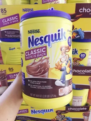Bột Cacao Nestle Nesquik Chocolate 1.275kg (mẫu mới)