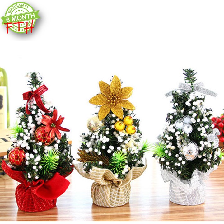 [HCM]Cây thông noel mini để bàn kèm phụ kiện